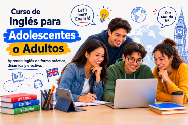 Ingl&eacute;s para Adolescentes o Adultos