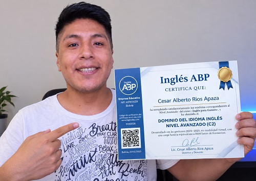 Certificado Ingl&eacute;s ABP