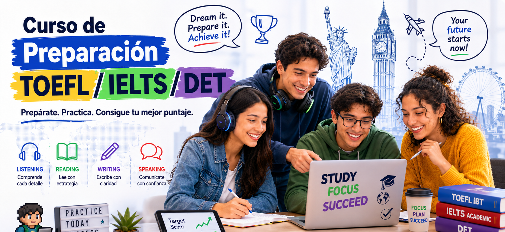 TOEFL Ingl&eacute;s ABP